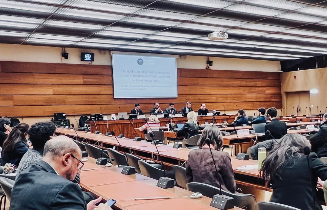 East Gate Organization participates in the 55th session of the Human Rights Council at the Palais des Nations